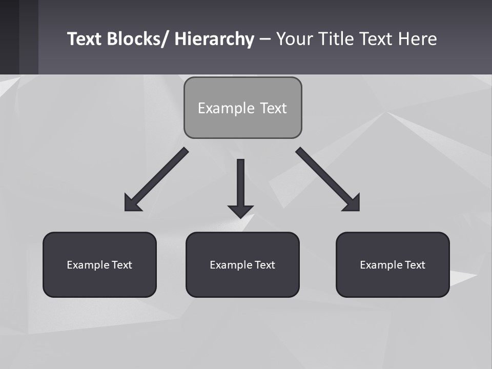 A Large Group Of Black Triangles Powerpoint Template PowerPoint Template