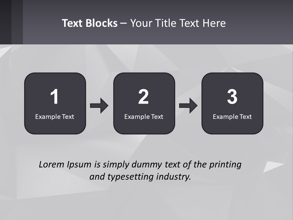 A Large Group Of Black Triangles Powerpoint Template PowerPoint Template