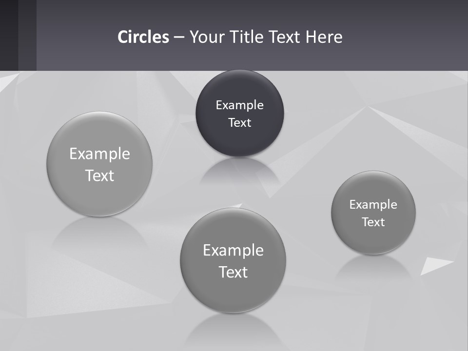 A Large Group Of Black Triangles Powerpoint Template PowerPoint Template