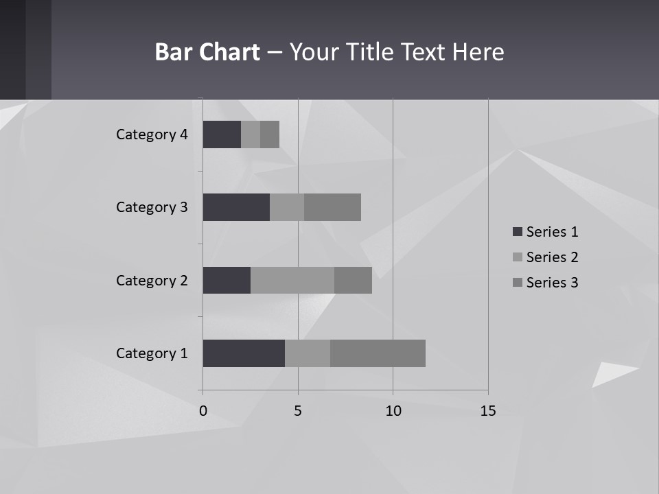 A Large Group Of Black Triangles Powerpoint Template PowerPoint Template