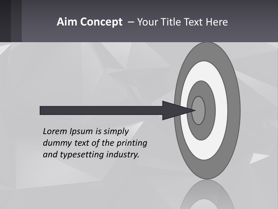 A Large Group Of Black Triangles Powerpoint Template PowerPoint Template