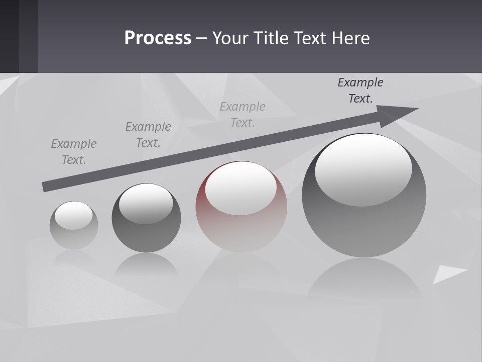 A Large Group Of Black Triangles Powerpoint Template PowerPoint Template