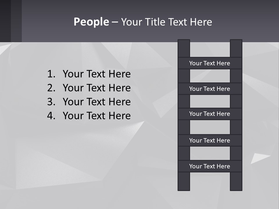 A Large Group Of Black Triangles Powerpoint Template PowerPoint Template