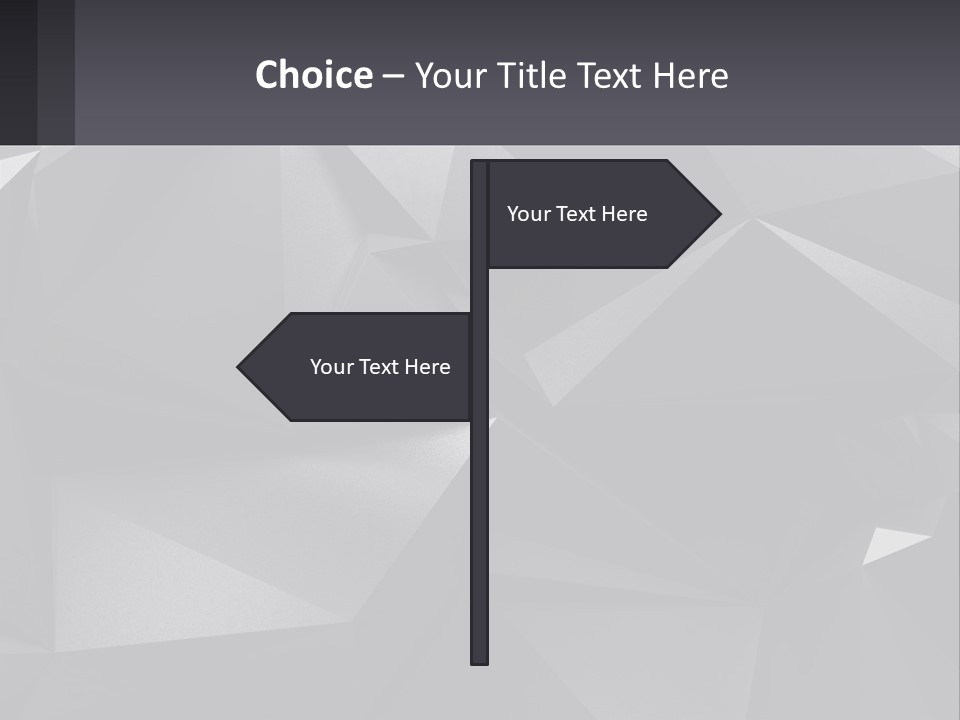 A Large Group Of Black Triangles Powerpoint Template PowerPoint Template