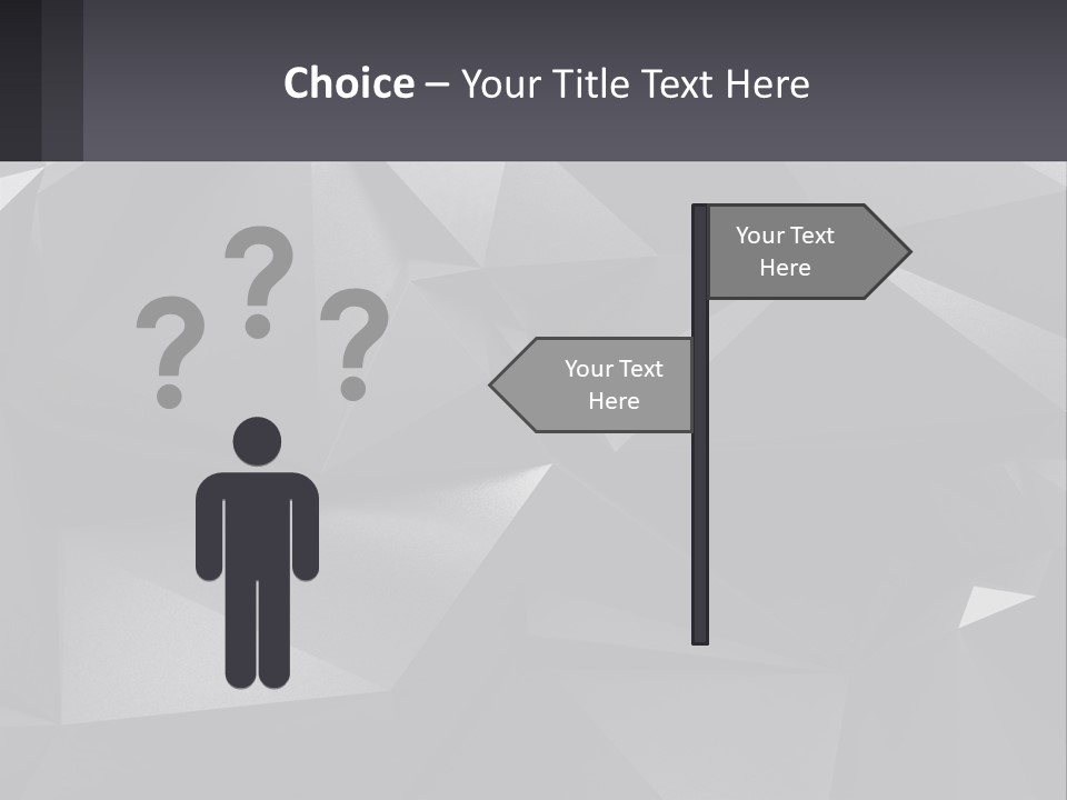 A Large Group Of Black Triangles Powerpoint Template PowerPoint Template