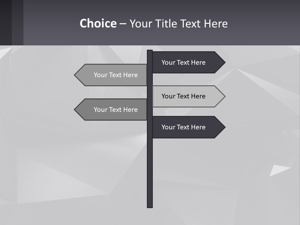 A Large Group Of Black Triangles Powerpoint Template PowerPoint Template