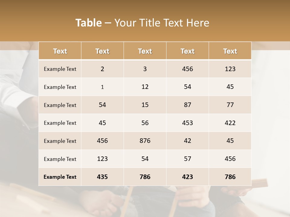 A Man Sitting On The Floor With A Child PowerPoint Template