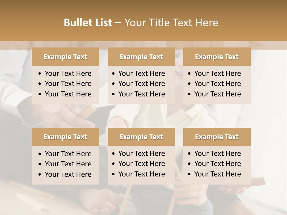 A Man Sitting On The Floor With A Child PowerPoint Template