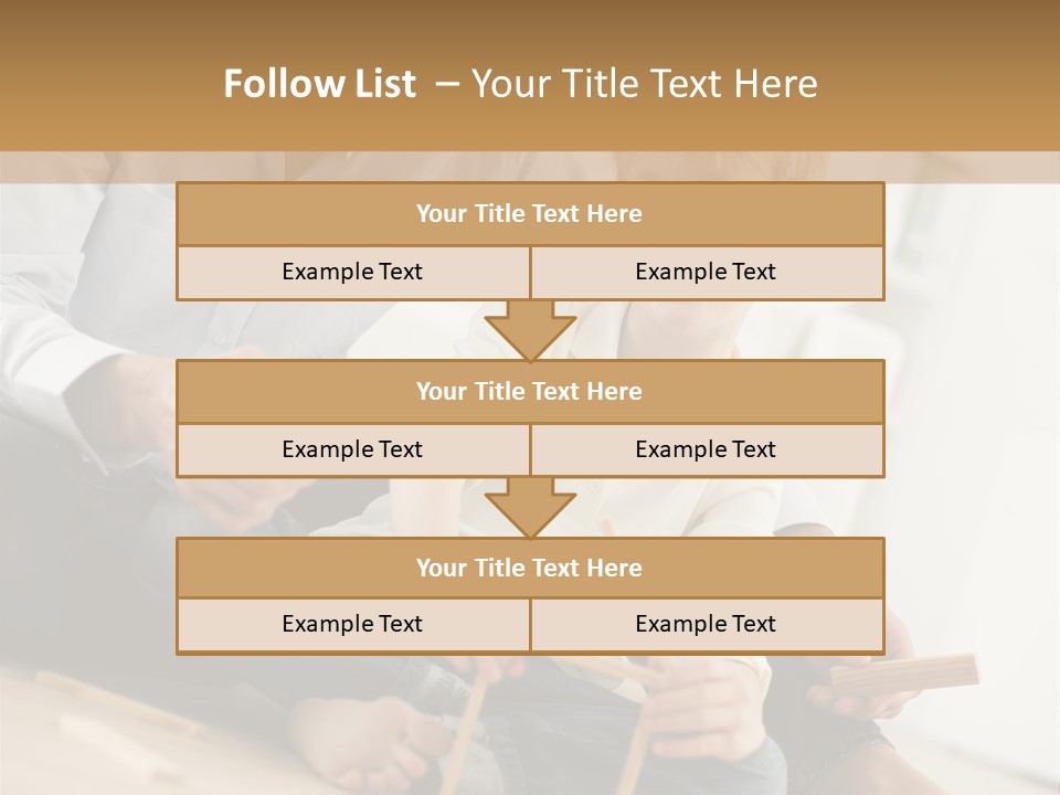 A Man Sitting On The Floor With A Child PowerPoint Template