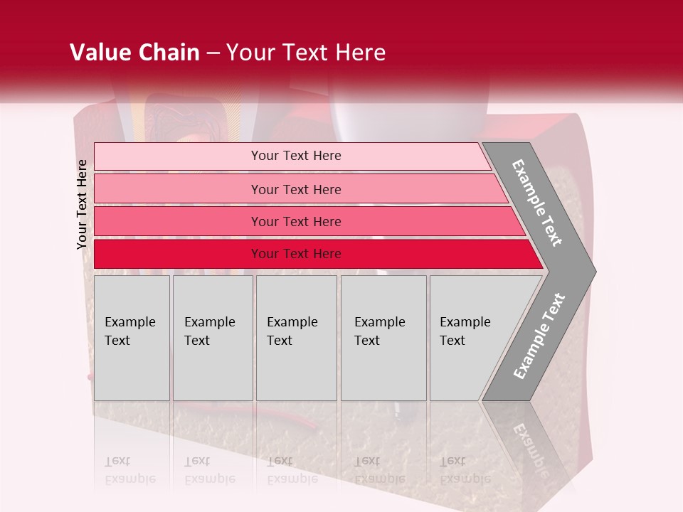 A Tooth With A Dental Implant On Top Of It PowerPoint Template