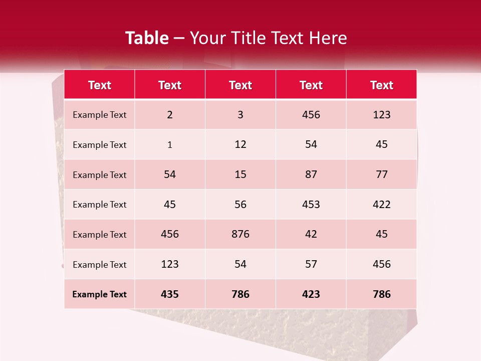 A Tooth With A Dental Implant On Top Of It PowerPoint Template