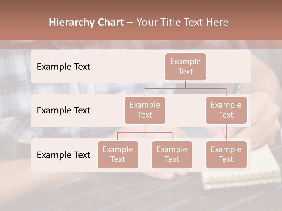 A Man Writing On A Piece Of Paper With A Pen PowerPoint Template