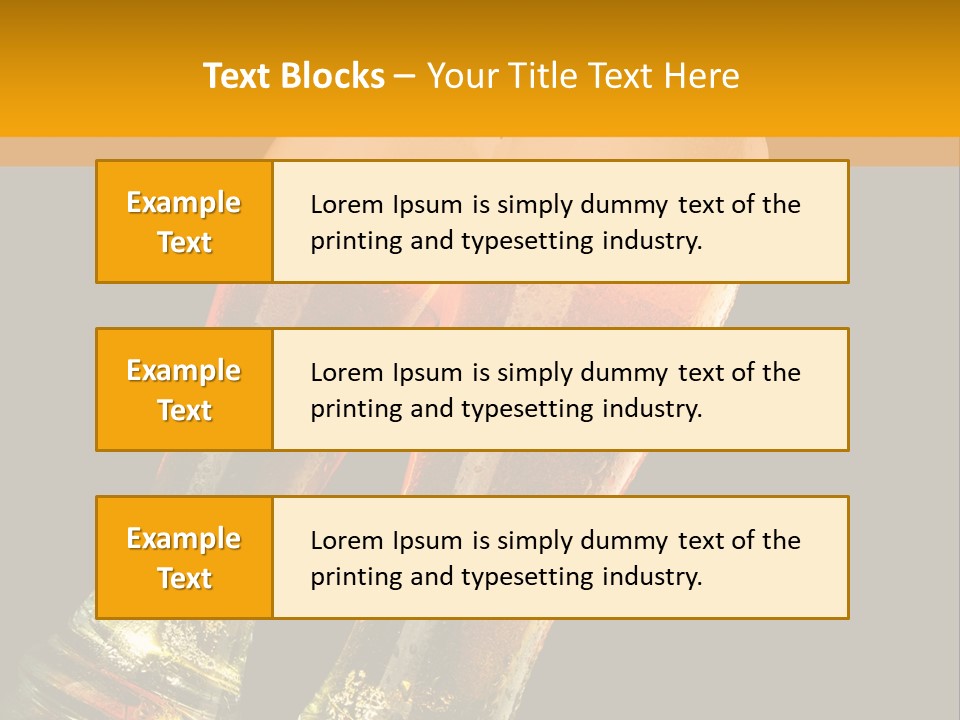 Two Glasses Of Beer On A Table With A Black Background PowerPoint Template