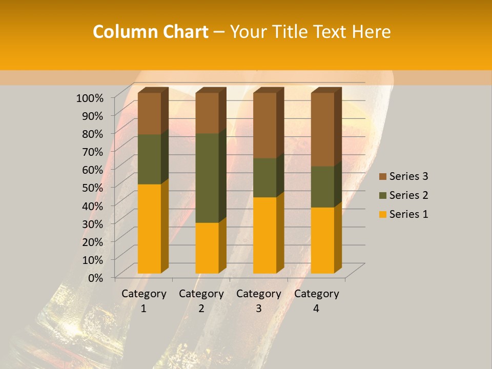 Two Glasses Of Beer On A Table With A Black Background PowerPoint Template