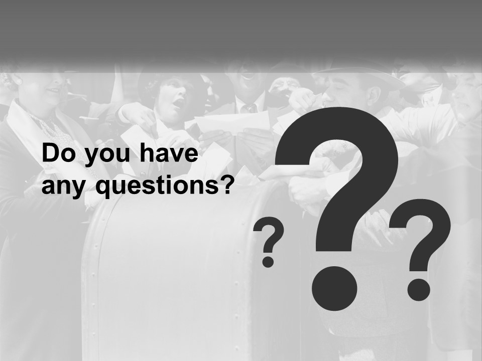 A Group Of People Standing Around A Trunk PowerPoint Template