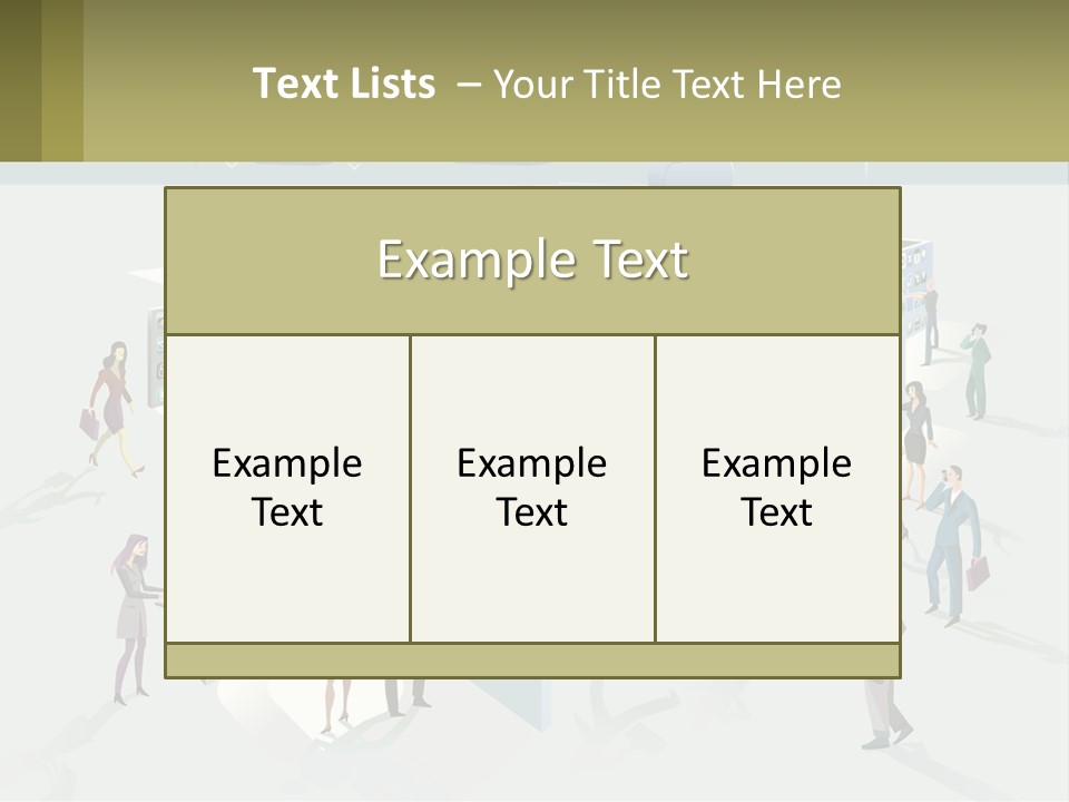 A Group Of People Standing In Front Of A Building PowerPoint Template