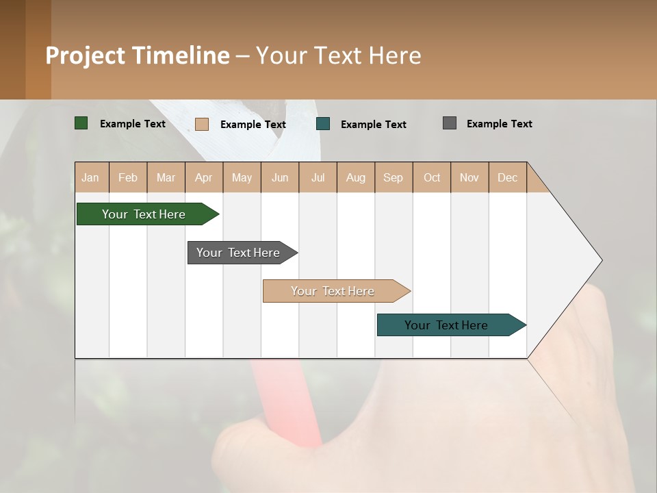 A Person Holding A Pair Of Scissors In Their Hand PowerPoint Template