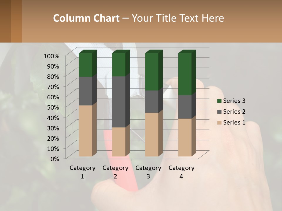 A Person Holding A Pair Of Scissors In Their Hand PowerPoint Template