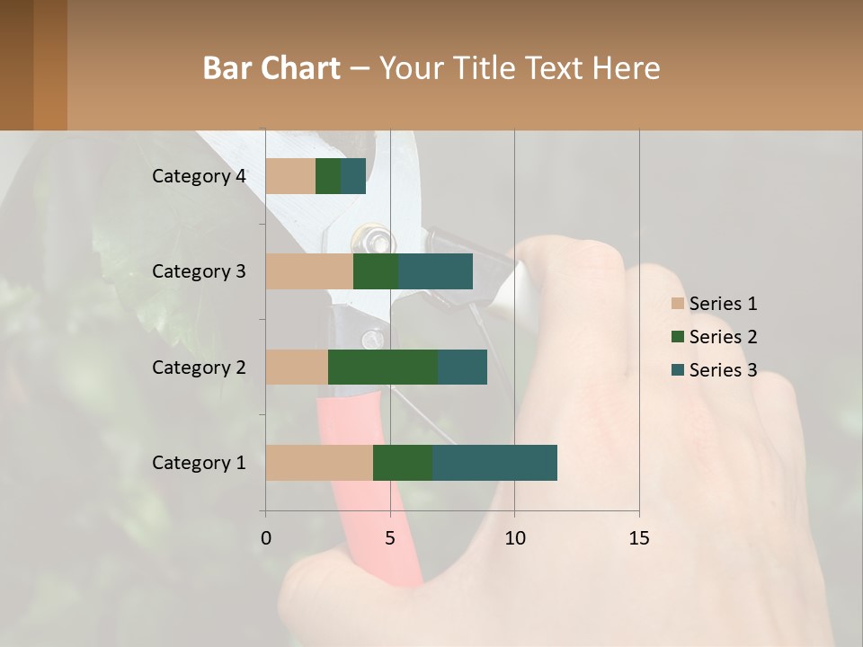 A Person Holding A Pair Of Scissors In Their Hand PowerPoint Template