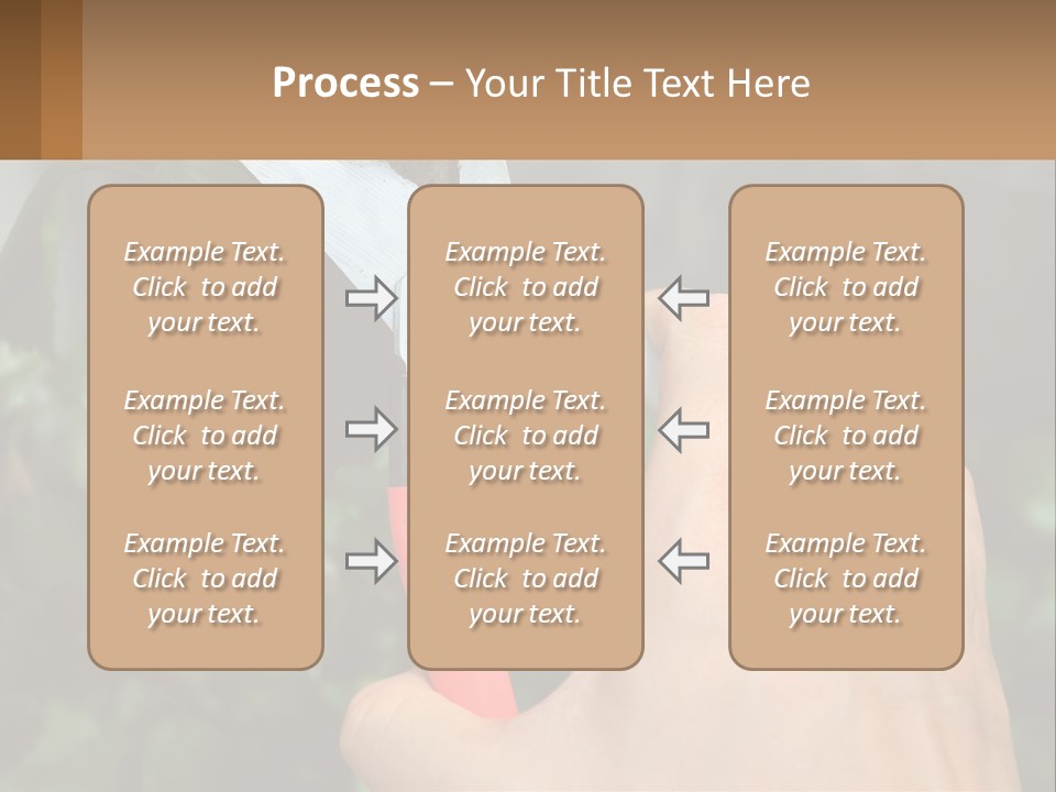 A Person Holding A Pair Of Scissors In Their Hand PowerPoint Template