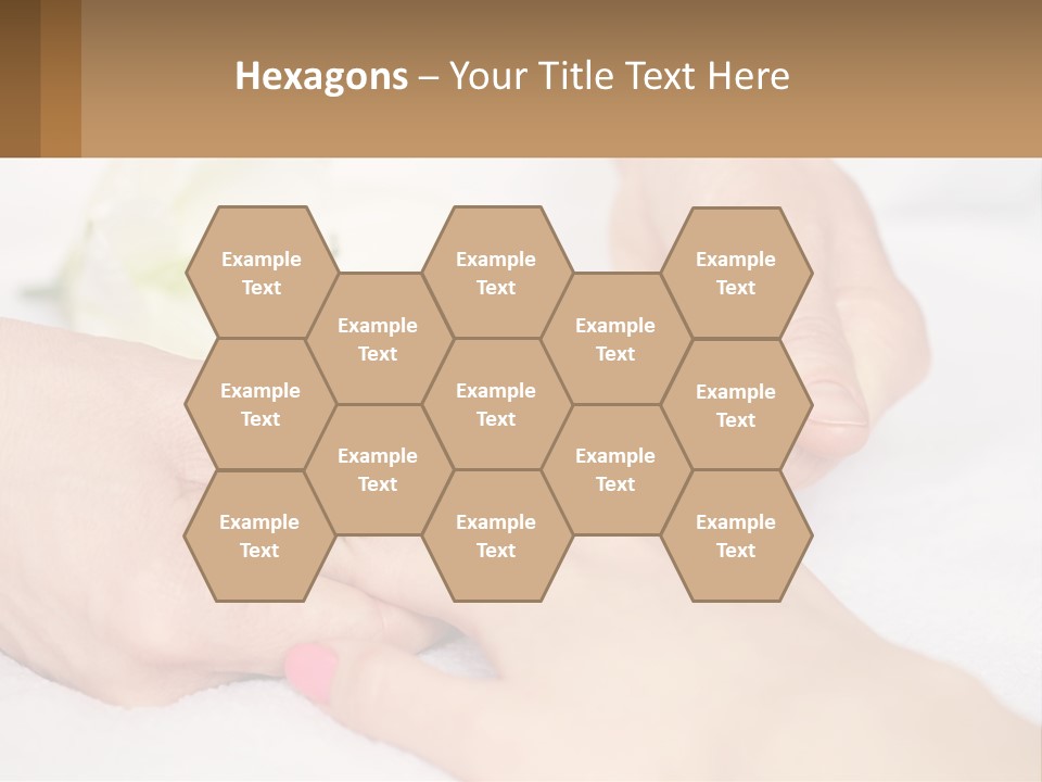 A Woman Getting A Foot Massage From A Man PowerPoint Template