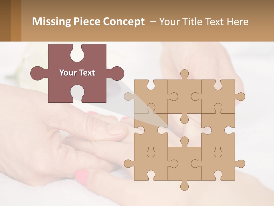 A Woman Getting A Foot Massage From A Man PowerPoint Template