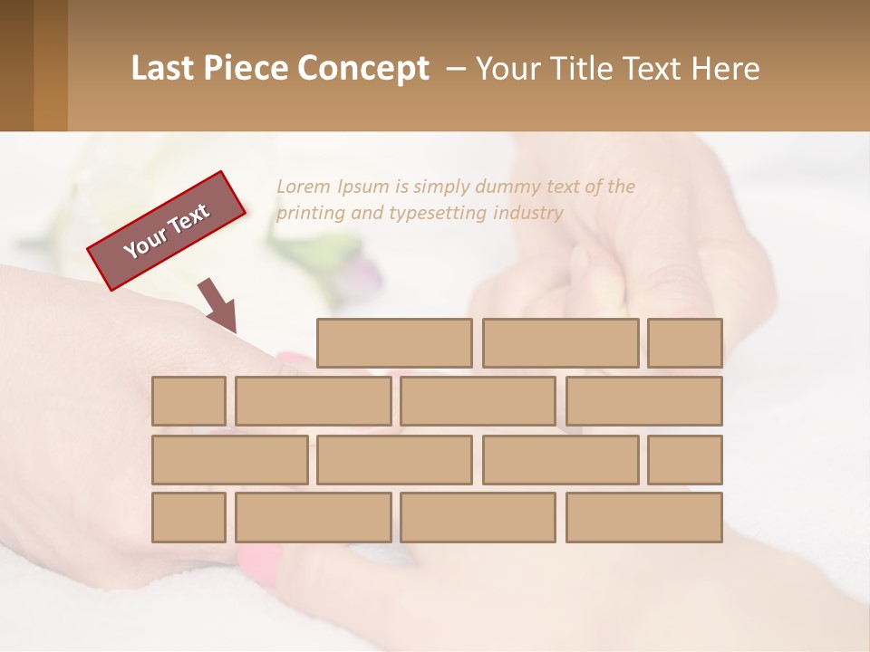 A Woman Getting A Foot Massage From A Man PowerPoint Template