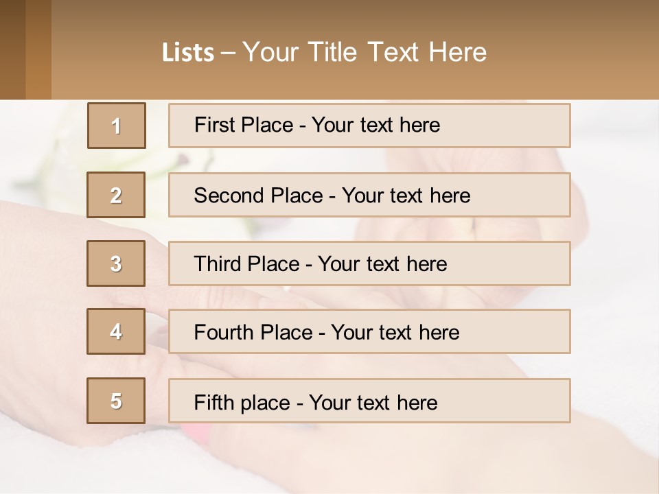 A Woman Getting A Foot Massage From A Man PowerPoint Template