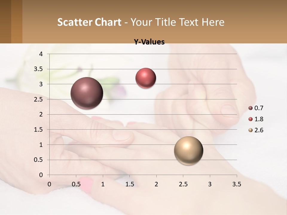 A Woman Getting A Foot Massage From A Man PowerPoint Template