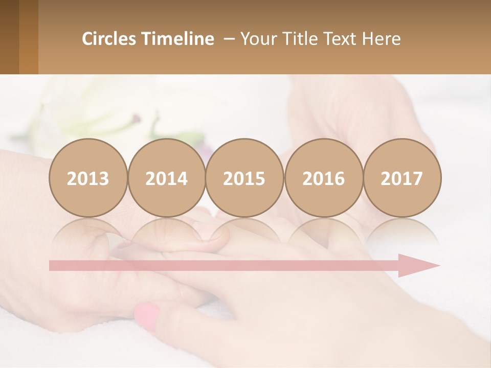 A Woman Getting A Foot Massage From A Man PowerPoint Template