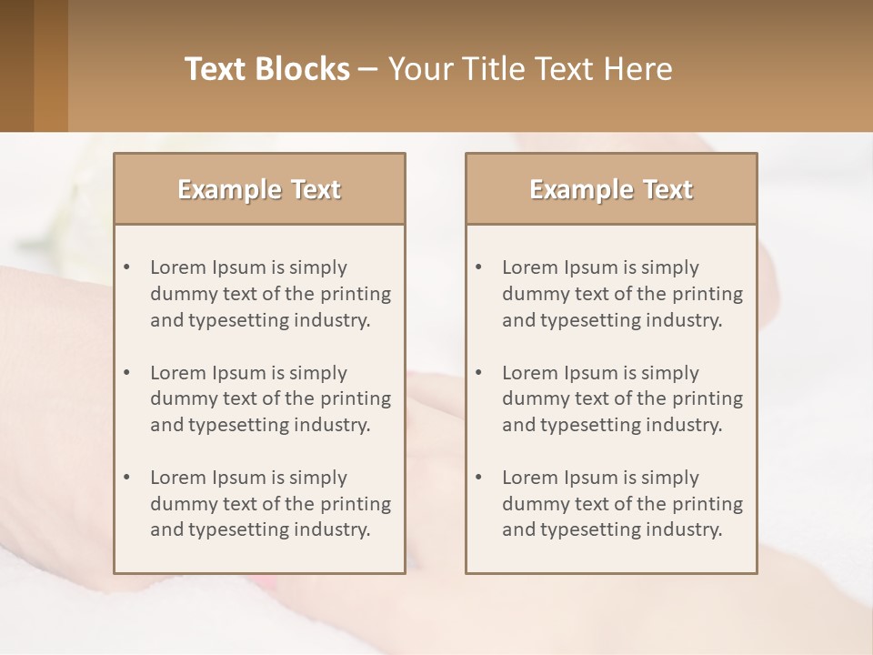 A Woman Getting A Foot Massage From A Man PowerPoint Template