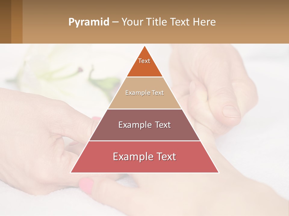 A Woman Getting A Foot Massage From A Man PowerPoint Template