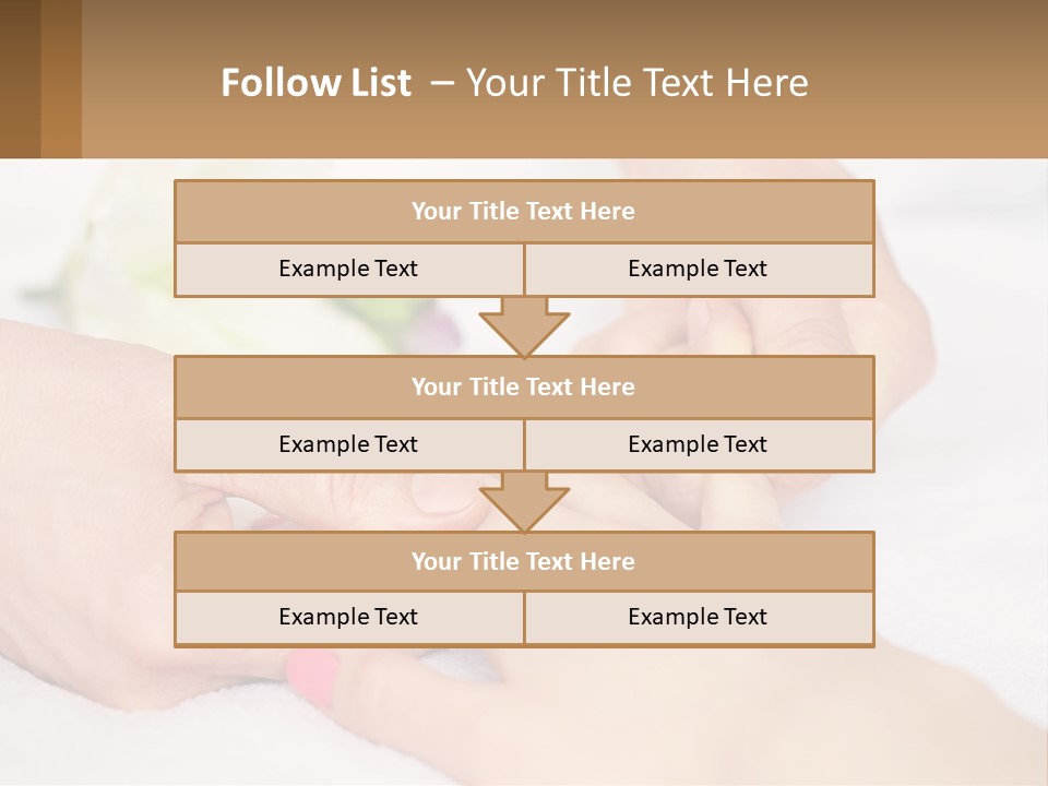 A Woman Getting A Foot Massage From A Man PowerPoint Template