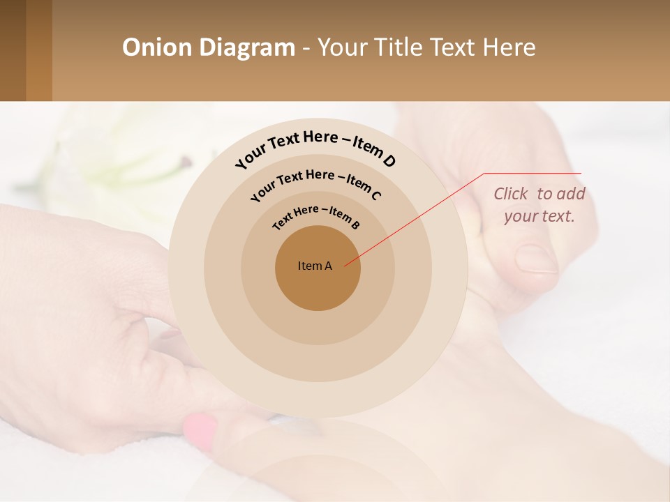 A Woman Getting A Foot Massage From A Man PowerPoint Template