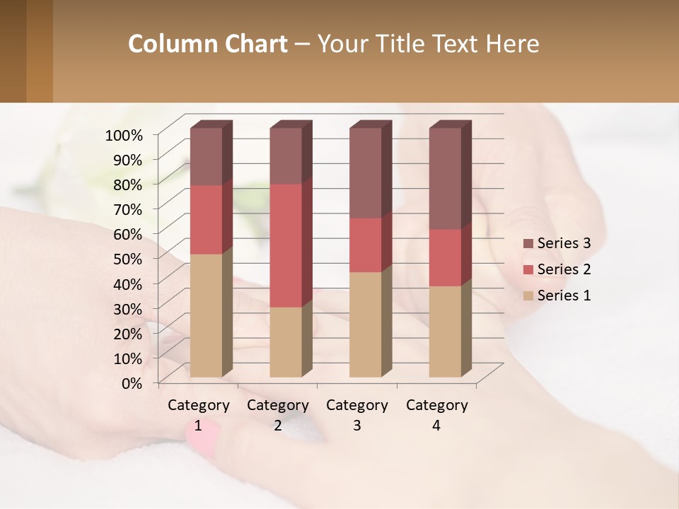 A Woman Getting A Foot Massage From A Man PowerPoint Template