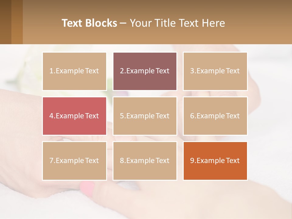 A Woman Getting A Foot Massage From A Man PowerPoint Template