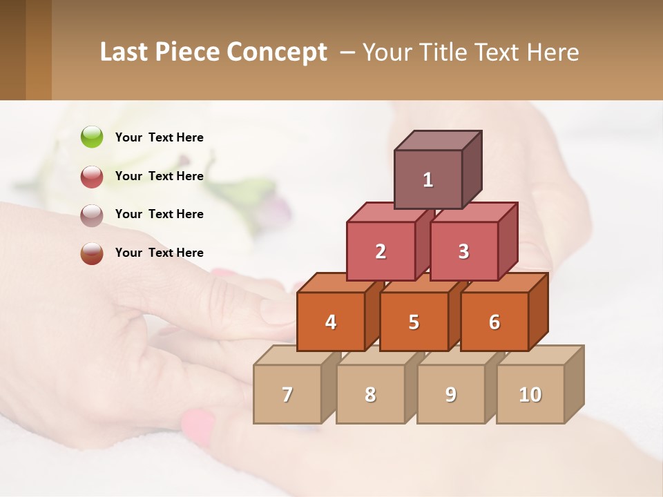 A Woman Getting A Foot Massage From A Man PowerPoint Template