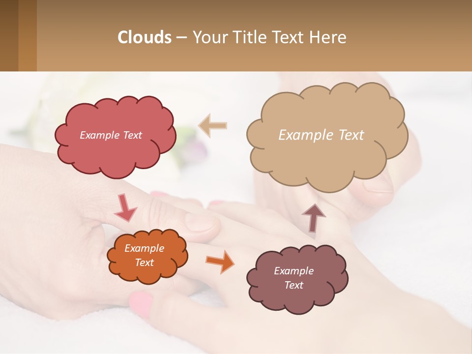 A Woman Getting A Foot Massage From A Man PowerPoint Template