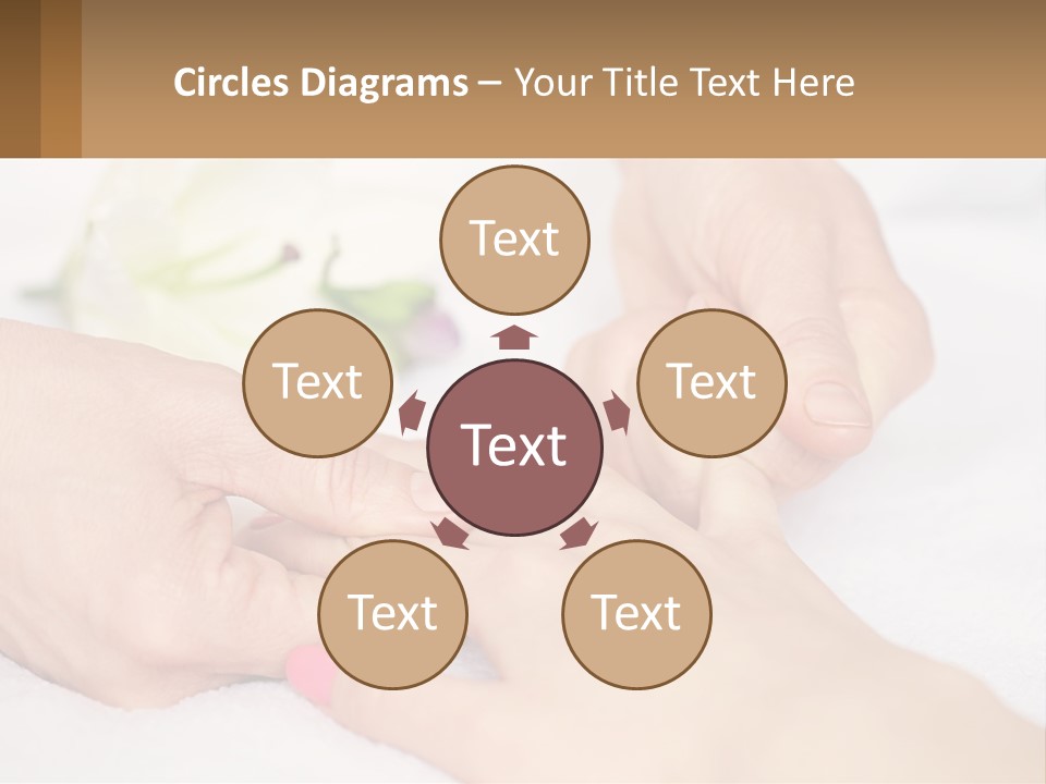 A Woman Getting A Foot Massage From A Man PowerPoint Template