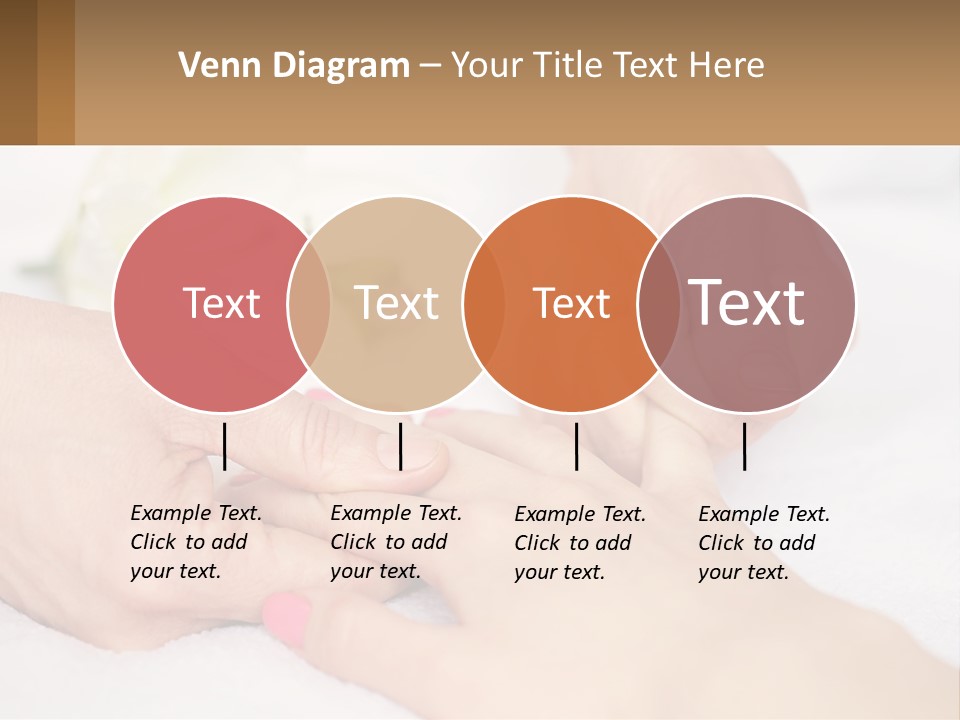 A Woman Getting A Foot Massage From A Man PowerPoint Template