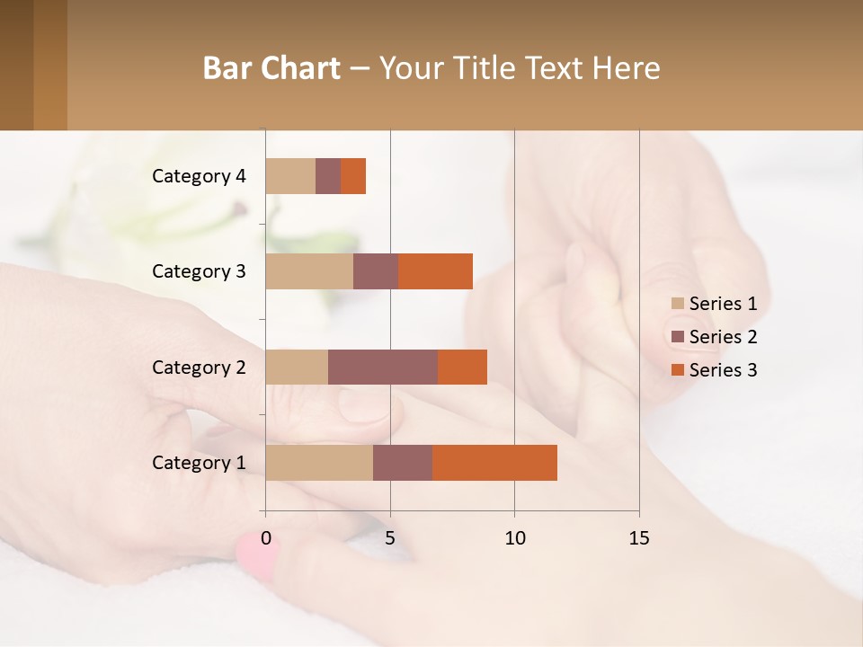 A Woman Getting A Foot Massage From A Man PowerPoint Template