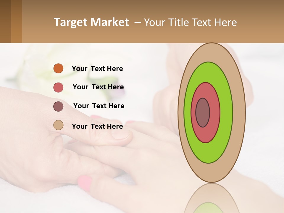 A Woman Getting A Foot Massage From A Man PowerPoint Template