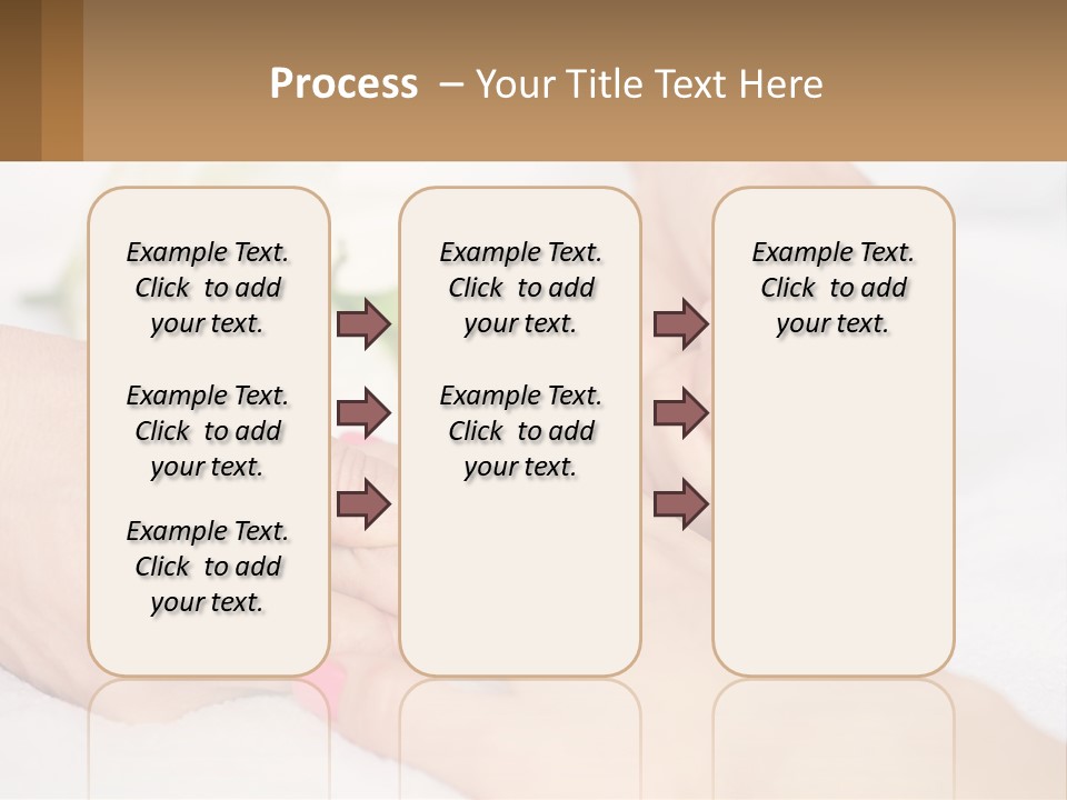 A Woman Getting A Foot Massage From A Man PowerPoint Template