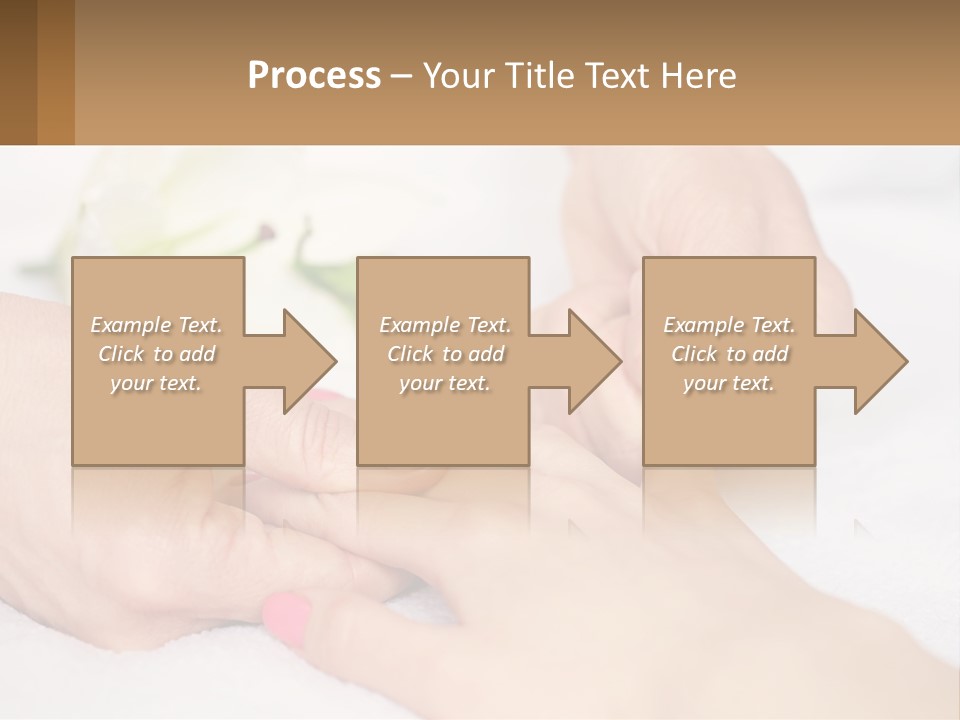 A Woman Getting A Foot Massage From A Man PowerPoint Template