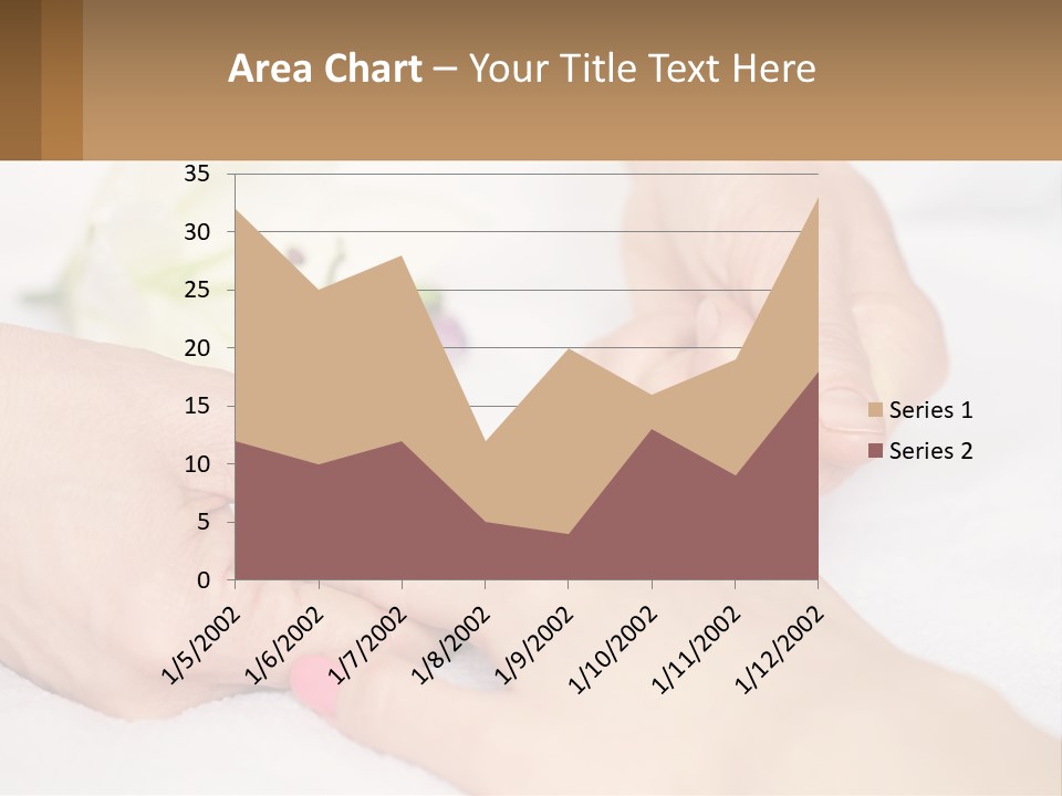 A Woman Getting A Foot Massage From A Man PowerPoint Template