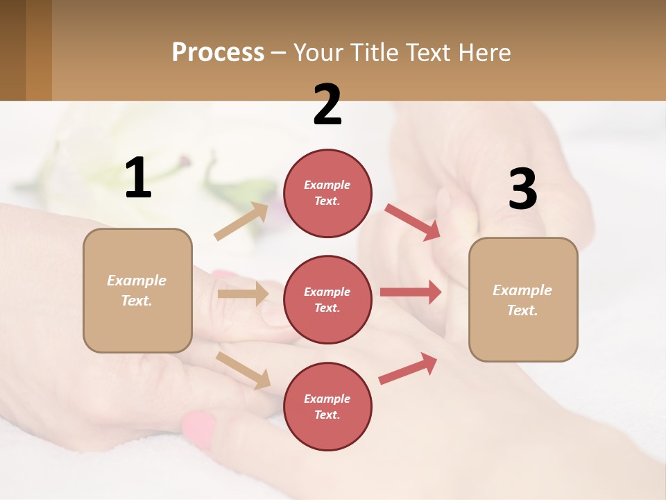 A Woman Getting A Foot Massage From A Man PowerPoint Template