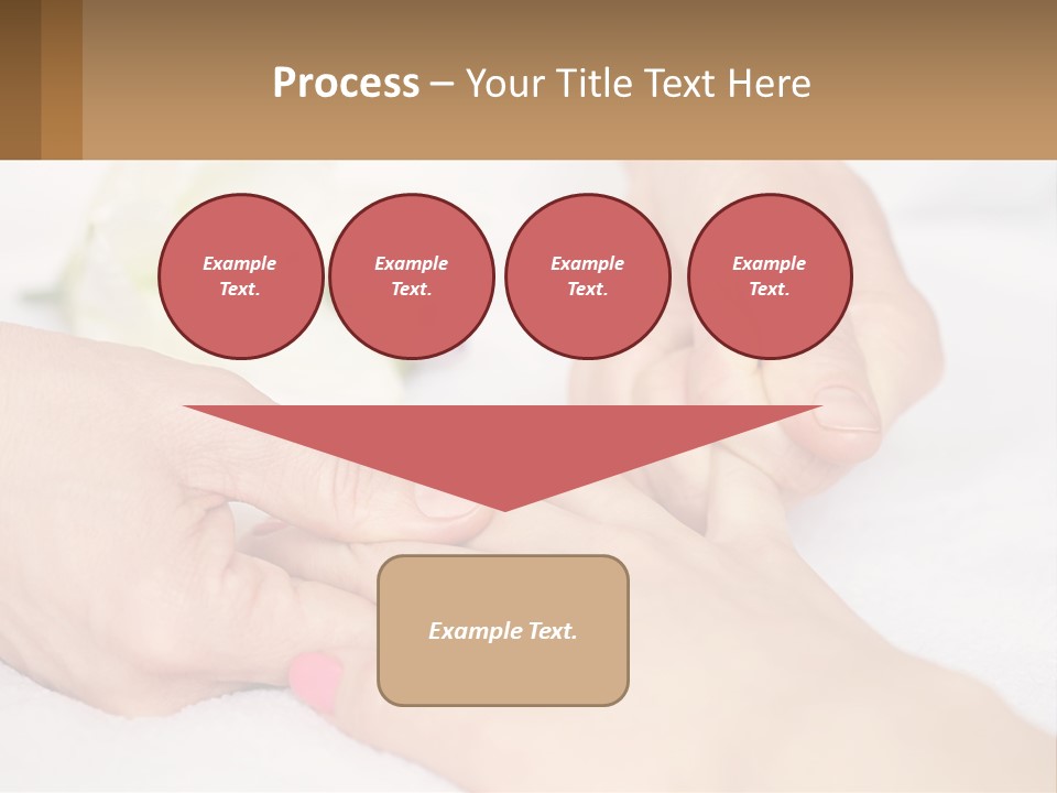 A Woman Getting A Foot Massage From A Man PowerPoint Template