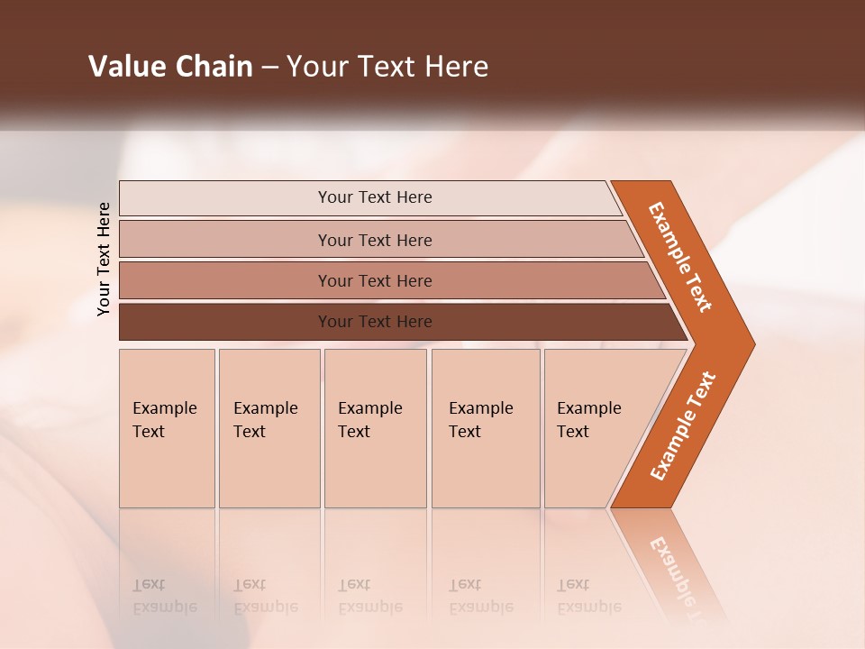 A Woman Getting A Back Massage With Her Hands On The Back PowerPoint Template