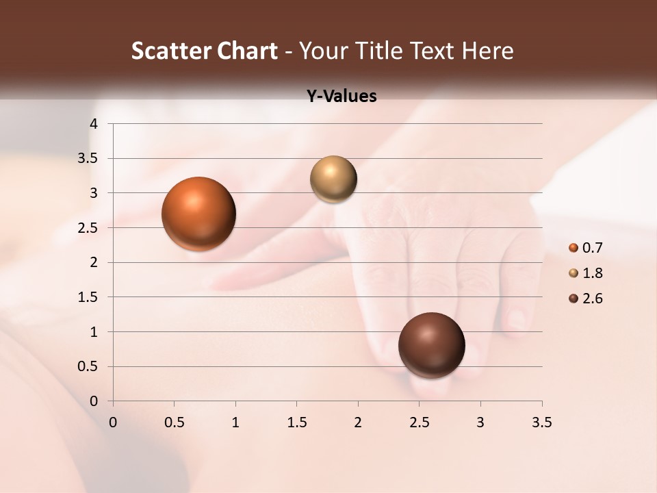 A Woman Getting A Back Massage With Her Hands On The Back PowerPoint Template