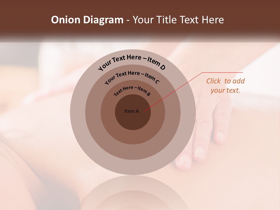 A Woman Getting A Back Massage With Her Hands On The Back PowerPoint Template